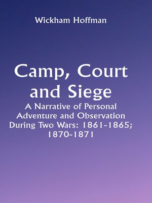 cover image of Camp, Court and Siege